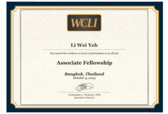 WCLI 國際雷射治療認證-當代牙周病治療優勢